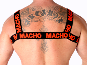 MACHO - ARNÉS DOBLE ROJO - Imagen 4