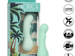 CALEXOTICS - PACIFICA BORA BORA ESTIMULADOR PUNTO G 10 VIBRACIONES AQUA - Imagen 1