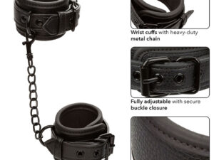 CALEXOTICS - NOCTURNAL ESPOSAS CUERO AJUSTABLE NEGRO - Imagen 4