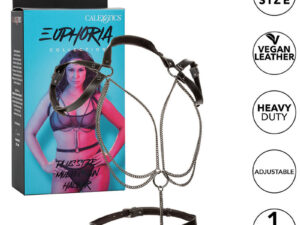 CALEXOTICS - EUPHORIA ARNÉS ESTILO CABESTRO CON MÚLTIPLES CADENAS PREMIUM TALLA PLUS - Imagen 1