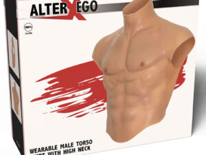 HIDDEN DESIRE - ALTER EGO CAMISETA SILICONA TORSO MASCULINO CON ABDOMINALES NATURAL - Imagen 5