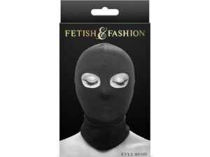 NS NOVELTIES - FETISH  FASHION PASAMONTAÑAS APERTURA DE OJOS NYLON NEGRO - Imagen 2