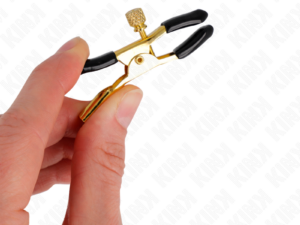 KINK - PINZAS PARA PEZONES DORADO 6 CM - Imagen 4