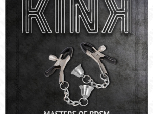 KINK - PINZAS PARA PEZONES CON COLGANTE DE CAMPANA PLATEADO 6 CM - Imagen 5