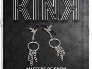 KINK - PINZAS PARA PEZONES CON ARO Y PEQUEÑAS CADENAS PLATEADO 6 CM - Imagen 5