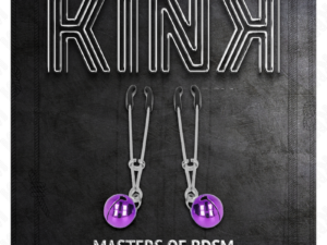 KINK - PINZAS PARA PEZONES FINA CON CASCABEL VIOLETA 7 CM - Imagen 5