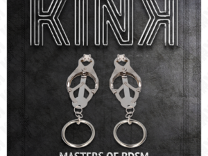 KINK - PINZAS PARA PEZONES ESTILO JAPONÉS CON AROS PLATEADO - Imagen 5