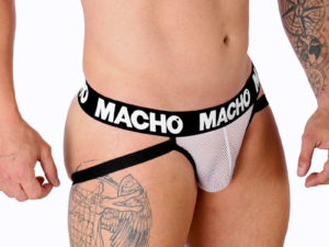 MACHO - MX26X1 JOCK REJILLA BLANCO S - Imagen 2