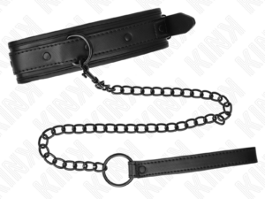 KINK - COLLAR CON CORREA 78 CM BONDAGE DE NEOPRENO MODELO 2 AJUSTABLE 37.5 X 49.5 CM - Imagen 3