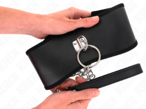 KINK - COLLAR CON CORREA 65 CM ANCHO NEGRO AJUSTABLE 40-55 CM X 10 CM - Imagen 4