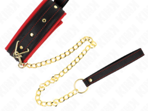 KINK - COLLAR CON CORREA DE TEJIDO LISO AJUSTABLE 33-48 CM X 5.7 CM - Imagen 3