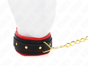 KINK - COLLAR CON CORREA DE TEJIDO LISO AJUSTABLE 33-48 CM X 5.7 CM - Imagen 5