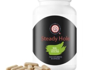 500 COSMETICS - U-STEADY HOLE COMPRIMIDOS PARA LA SALUD DEL TRÁNSITO INTESTINAL - 60 CÁPSULAS - Imagen 1