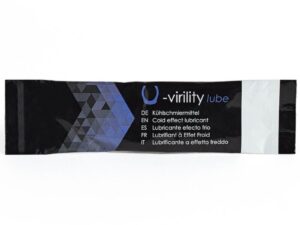 500 COSMETICS - U-VIRILITY LUBE LUBRICANTE EFECTO FRIO 10 X 5 ML - Imagen 2