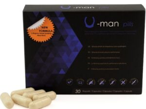 500 COSMETICS - U-MAN AUMENTO TAMAÑO PENE Y POTENCIA SEXUAL - 30 CÁPSULAS - Imagen 1