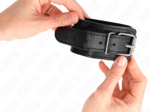KINK - MUÑEQUERAS FINAS NEGRO AJUSTABLE 21-33 CM - Imagen 3