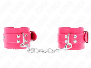 KINK - MUÑEQUERAS FUCSIA CON DETALLES EN FUCSIA AJUSTABLE 20-28 CM X 5.5 CM - Imagen 1