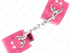 KINK - MUÑEQUERAS FUCSIA CON DETALLES EN FUCSIA AJUSTABLE 20-28 CM X 5.5 CM - Imagen 2