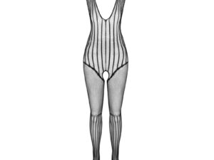 PASSION - BS 103 BODYSTOCKING NEGRO TALLA ÚNICA - Imagen 4