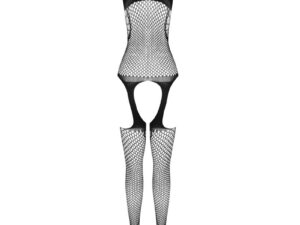 PASSION - BS 104 BODYSTOCKING ROJO TALLA ÚNICA - Imagen 4