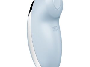 SATISFYER - TAP  CLIMAX 2 VIBRADOR  ESTIMULADOR AZUL - Imagen 5