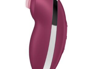 SATISFYER - TAP  CLIMAX 2 VIBRADOR  ESTIMULADOR ROJO - Imagen 3