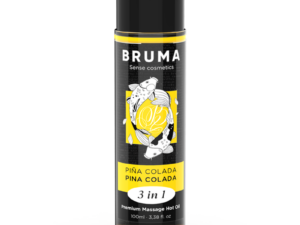 BRUMA - ACEITE DE MASAJE PREMIUM EFECTO CALOR SABOR PIÑA COLADA 3 EN 1 - 100 ML - Imagen 1