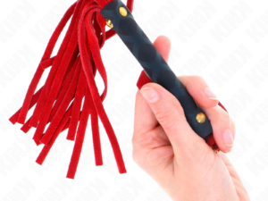 KINK - LÁTIGO MINI PIEL DE ANTE ROJO 30 CM - Imagen 3