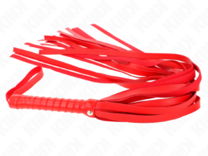 KINK - LÁTIGO DE COLA LARGA Y MANGO CORTO ROJO 70 CM - Imagen 5