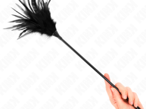 KINK - PLUMAS MÚLTIPLES PARA COSQUILLAS NEGRO 45 CM - Imagen 4