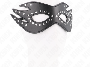 KINK - MÁSCARA DE POLIPIEL CON REMACHES MODELO 3 26 x 9.5 CM - Imagen 3