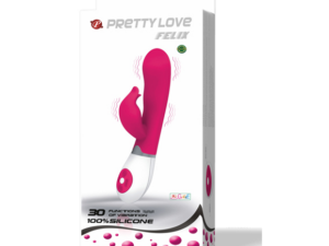 PRETTY LOVE - FLIRTATION VIBRADOR CON ESTIMULADOR FELIX - Imagen 1