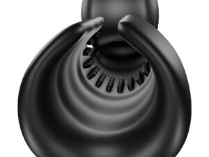 SNAIL VIBE - EVO FOR HIM MASTURBADOR MASCULINO SLIDE NROLL NEGRO - Imagen 4