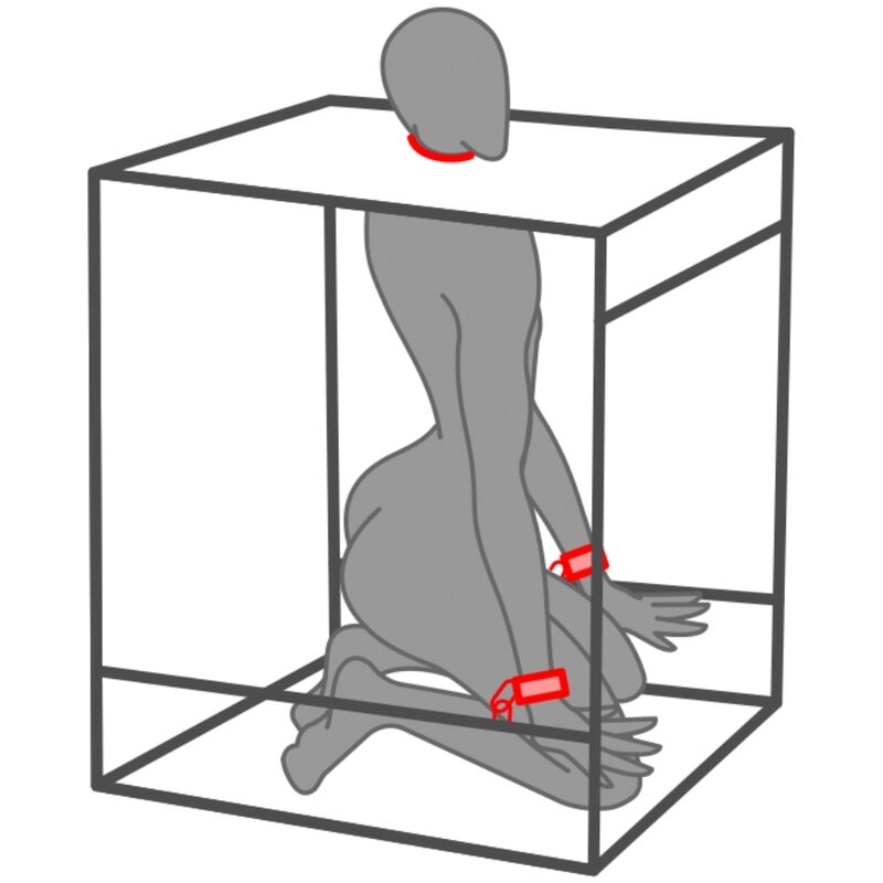 SECRET DOME - KINK CLUB CABINA BUKKAKE NEGRO ROJO - Imagen 3