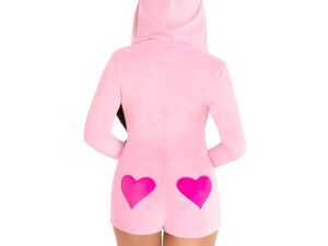 LEG AVENUE - BODY OSITO TERCIOPELO ROSA M - Imagen 4