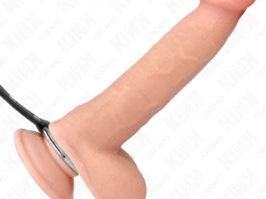 KINK - ANILLO PENE METAL CON CADENA Y PINZAS PARA PEZONES AJUSTABLE - Imagen 2