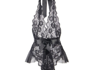 SUBBLIME - 930806 BODY SEXY CON VOLANTES NEGRO S/M - Imagen 5