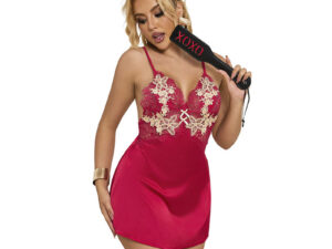 SUBBLIME - 954130 BABYDOLL CON DISEÑO FLORAL ROJO L/XL - Imagen 5