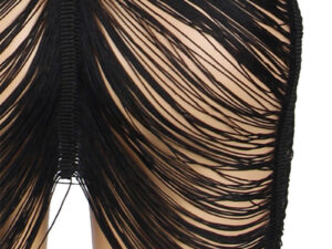 SUBBLIME - 954222 VESTIDO DE TIRAS + TANGA NEGRO S/M - Imagen 5
