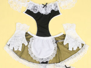 SUBBLIME - 954307 DISFRAZ DE CRIADA SEXY NEGRO/BLANCO S/M - Imagen 4