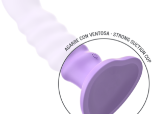 INTENSE - BRENDA VIBRADOR TALLA M DISEÑO EN ESPIRAL 10 VIBRACIONES MORADO CONTROL REMOTO - Imagen 3