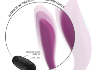 INTENSE - ANNIE ESTIMULADOR  VIBRADOR FORMA DE U MORADO CONTROL REMOTO - Imagen 5