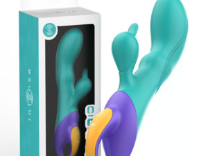 INTENSE - FRED VIBRADOR RABBIT AZUL - Imagen 1