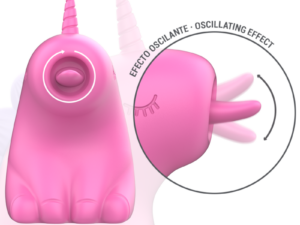 INTENSE - PINKIE ESTIMULADOR UNICORNIO FUCSIA - Imagen 4