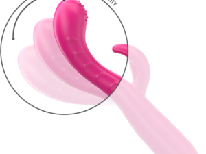 INTENSE - AMARA VIBRADOR CON LENGUA ESTIMULADORA 10 VIBRACIONES ROSA - Imagen 5