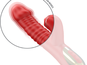 INTENSE - THALIA VIBRACIÓN  EMPUJE  ESTIMULACIÓN ROJO - Imagen 5