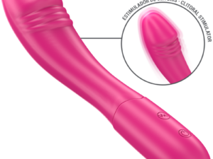 INTENSE - BELINDA VIBRADOR 19 CM FLEXIBLE 10 VIBRACIONES ROSA - Imagen 2