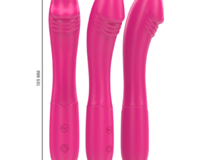 INTENSE - BELINDA VIBRADOR 19 CM FLEXIBLE 10 VIBRACIONES ROSA - Imagen 3