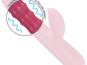 INTENSE - CHLOE VIBRADOR MULTIFUNCIÓN 3 EN 1 ROJO - Imagen 3
