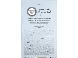 MISTER SIZE - PRESERVATIVOS TALLA S 49 MM (10 UNIDADES) - Imagen 3